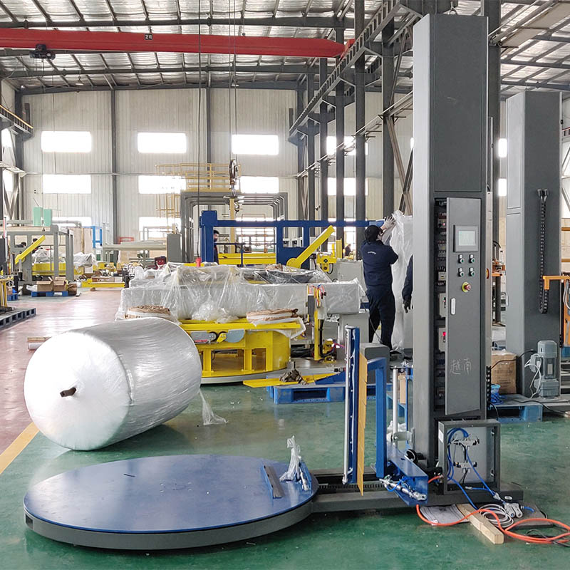 Pallet Winding Strapping Stretch Film Wrap Pallet Wrapping Machine